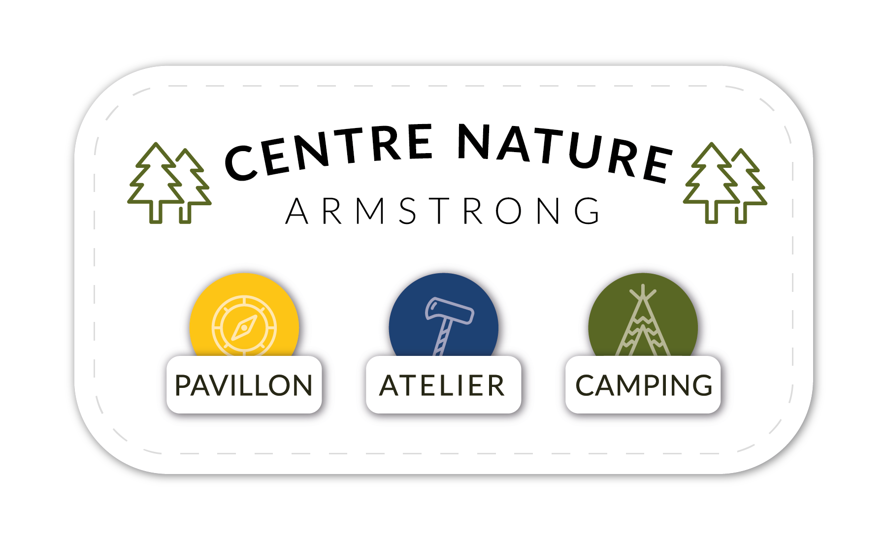 Centre Nature Armstrong Logo